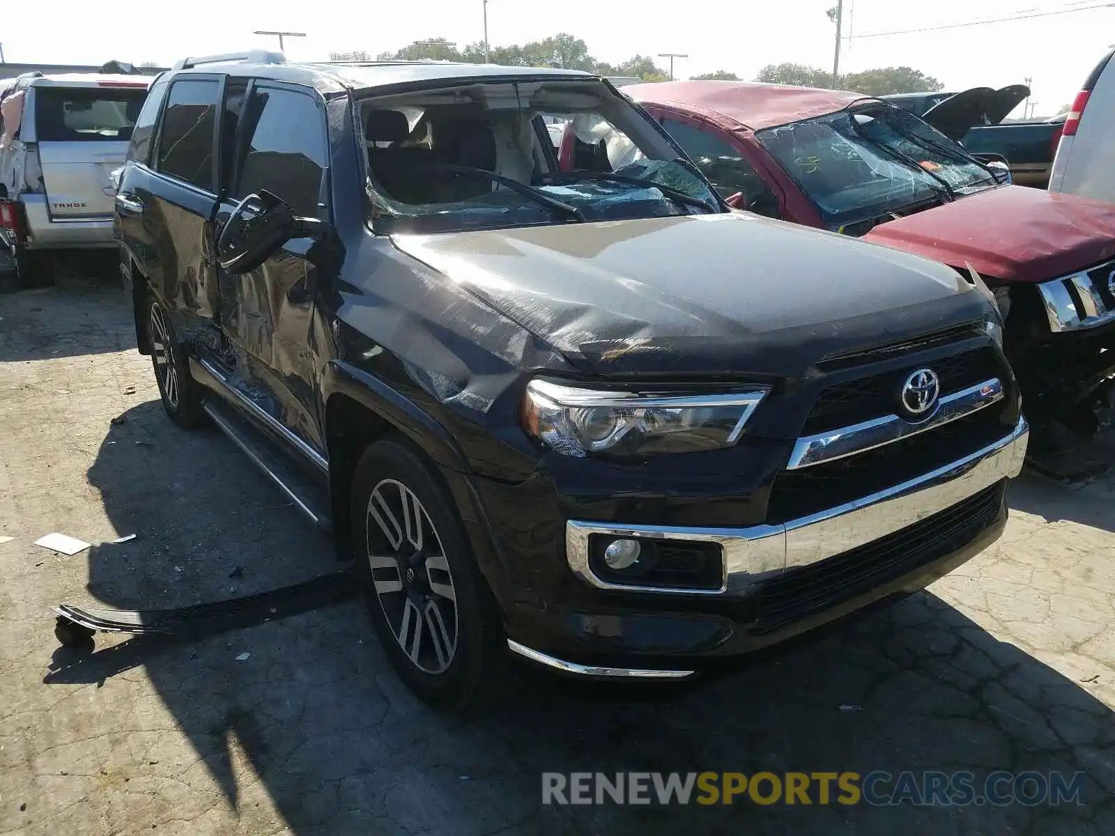 1 Photograph of a damaged car JTEBU5JR8K5700356 TOYOTA 4RUNNER 2019