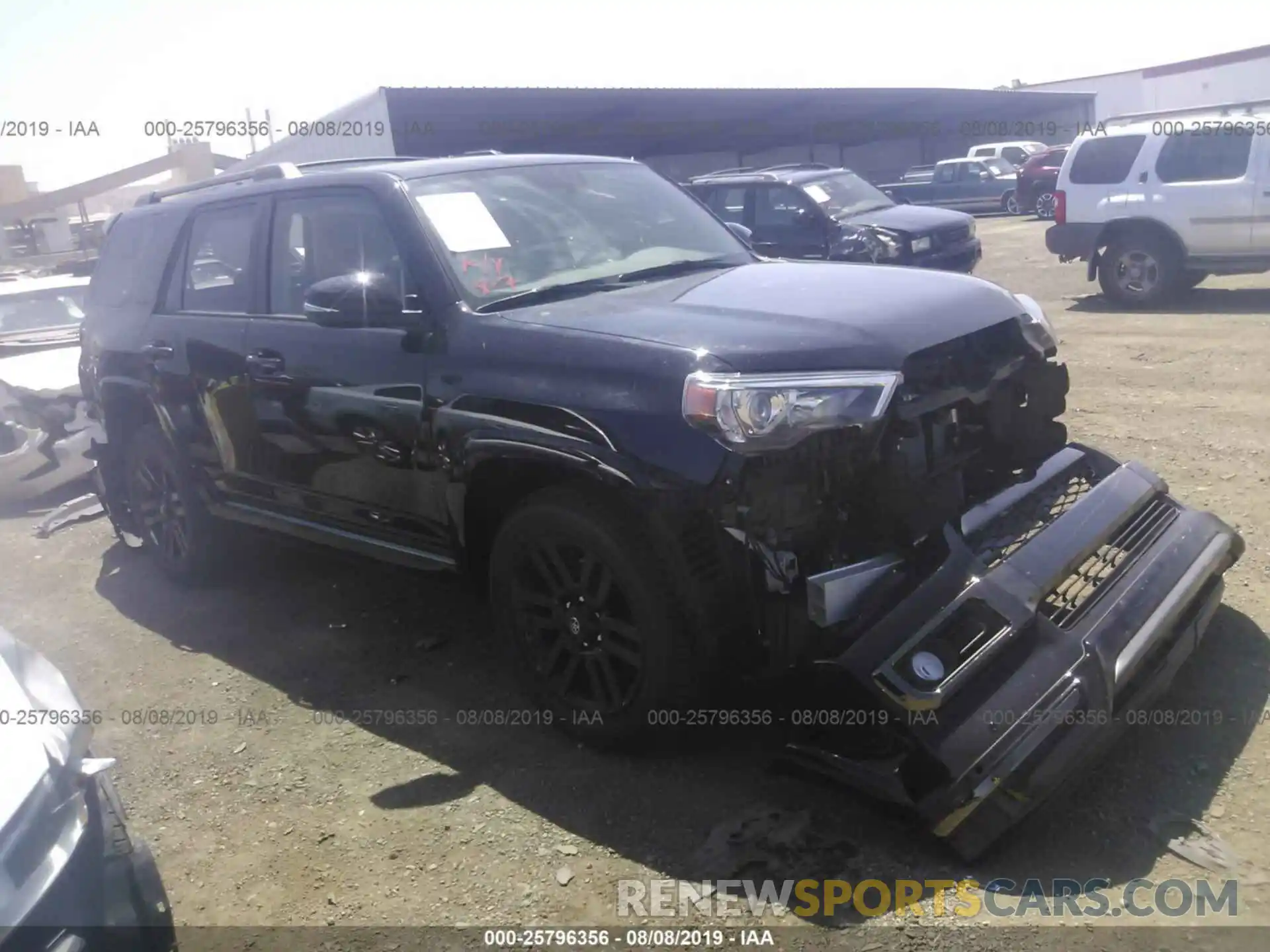 1 Photograph of a damaged car JTEBU5JR8K5700891 TOYOTA 4RUNNER 2019