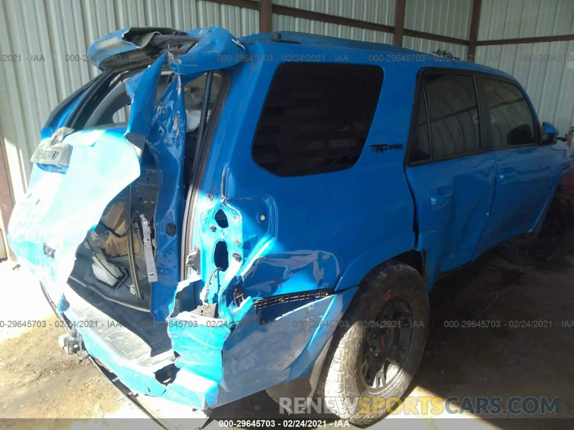 6 Photograph of a damaged car JTEBU5JR8K5701846 TOYOTA 4RUNNER 2019