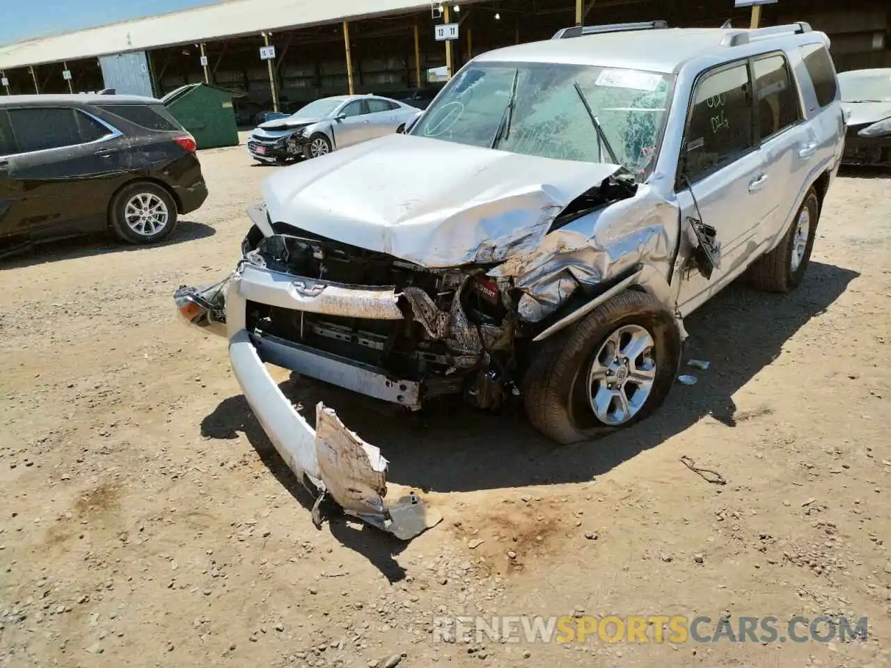 9 Photograph of a damaged car JTEBU5JR8K5704505 TOYOTA 4RUNNER 2019