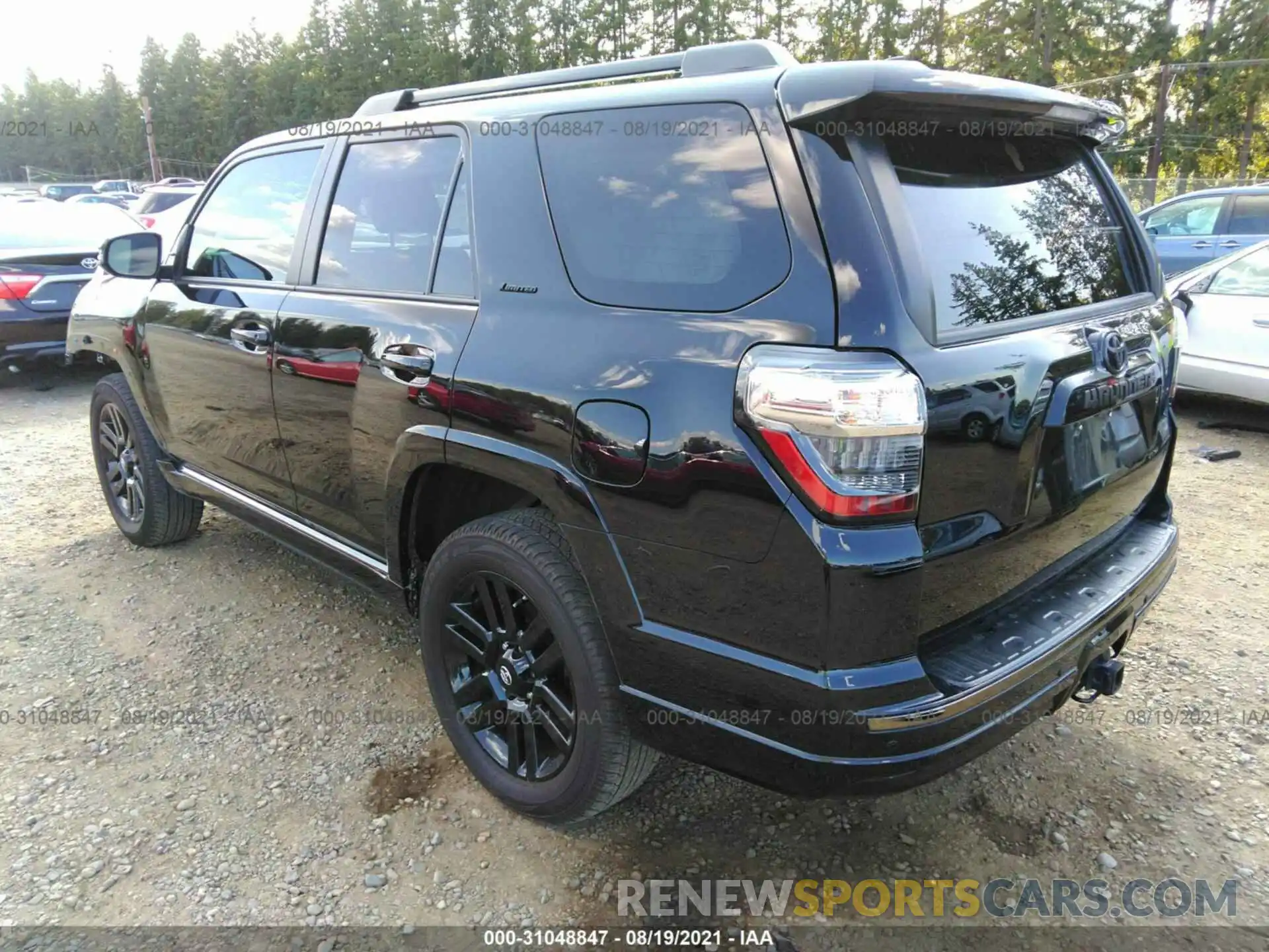 3 Фотография поврежденного автомобиля JTEBU5JR8K5704889 TOYOTA 4RUNNER 2019