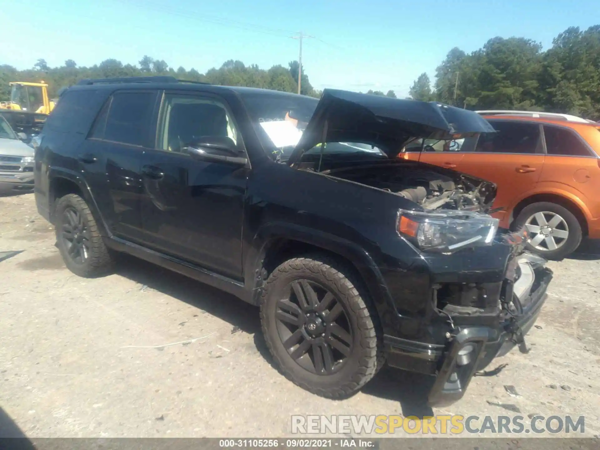 1 Photograph of a damaged car JTEBU5JR8K5707131 TOYOTA 4RUNNER 2019