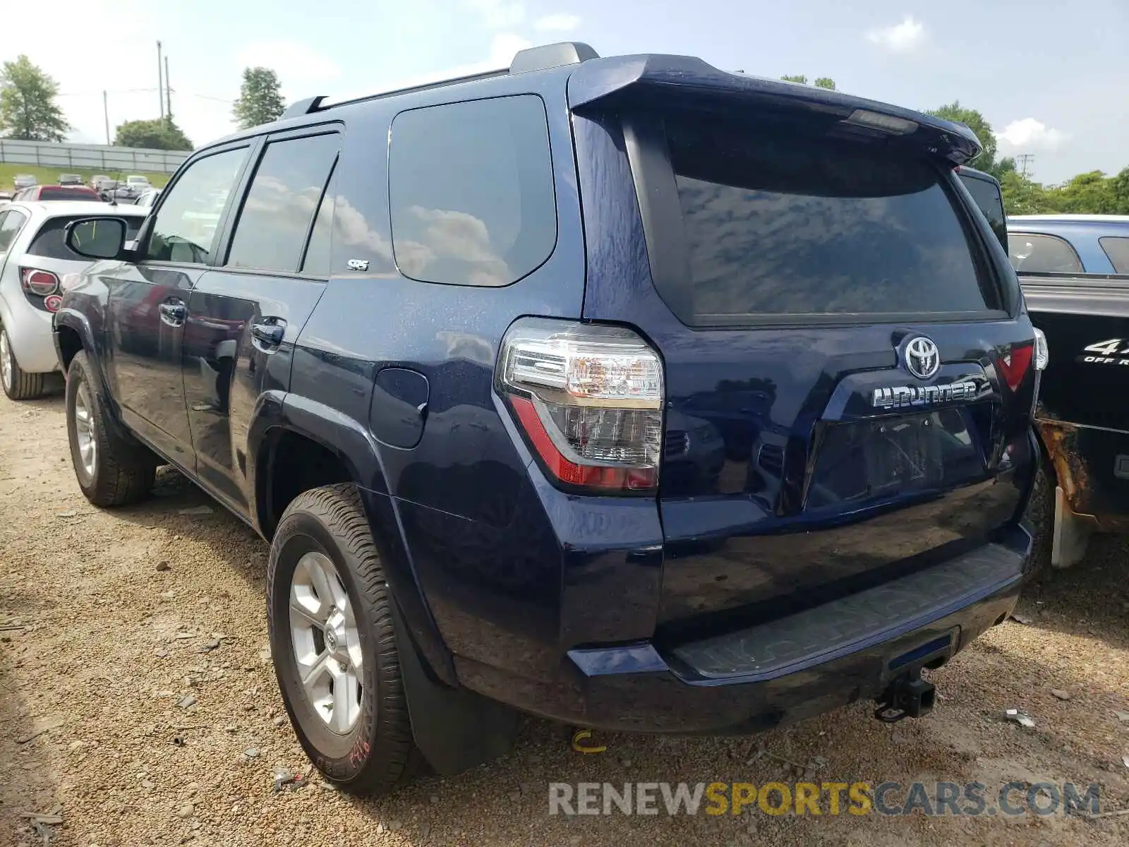 3 Photograph of a damaged car JTEBU5JR8K5707484 TOYOTA 4RUNNER 2019