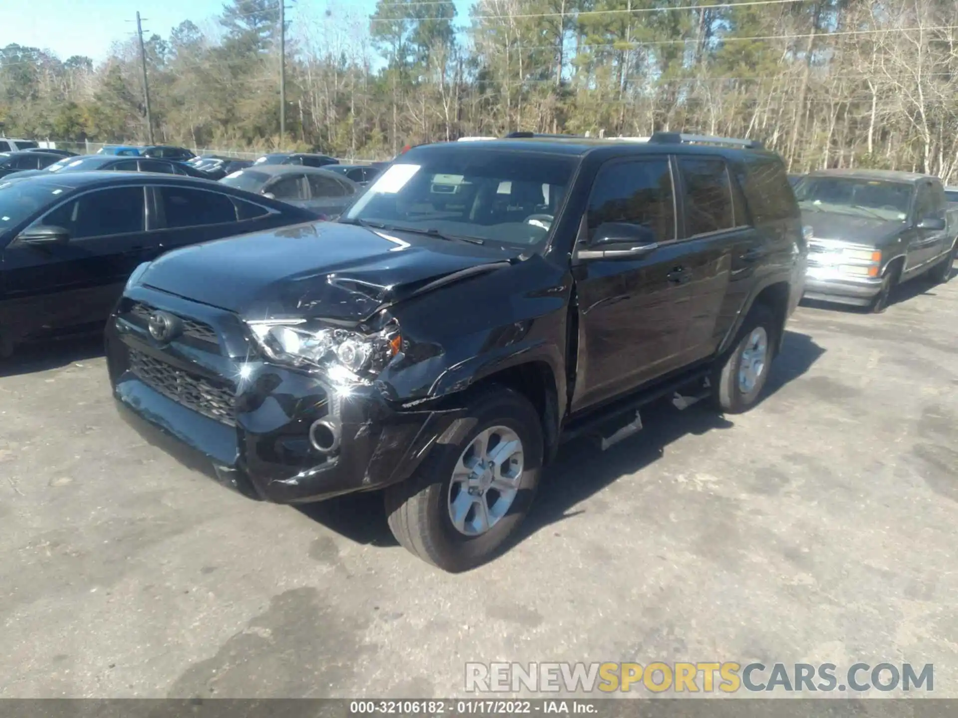 2 Photograph of a damaged car JTEBU5JR8K5710028 TOYOTA 4RUNNER 2019