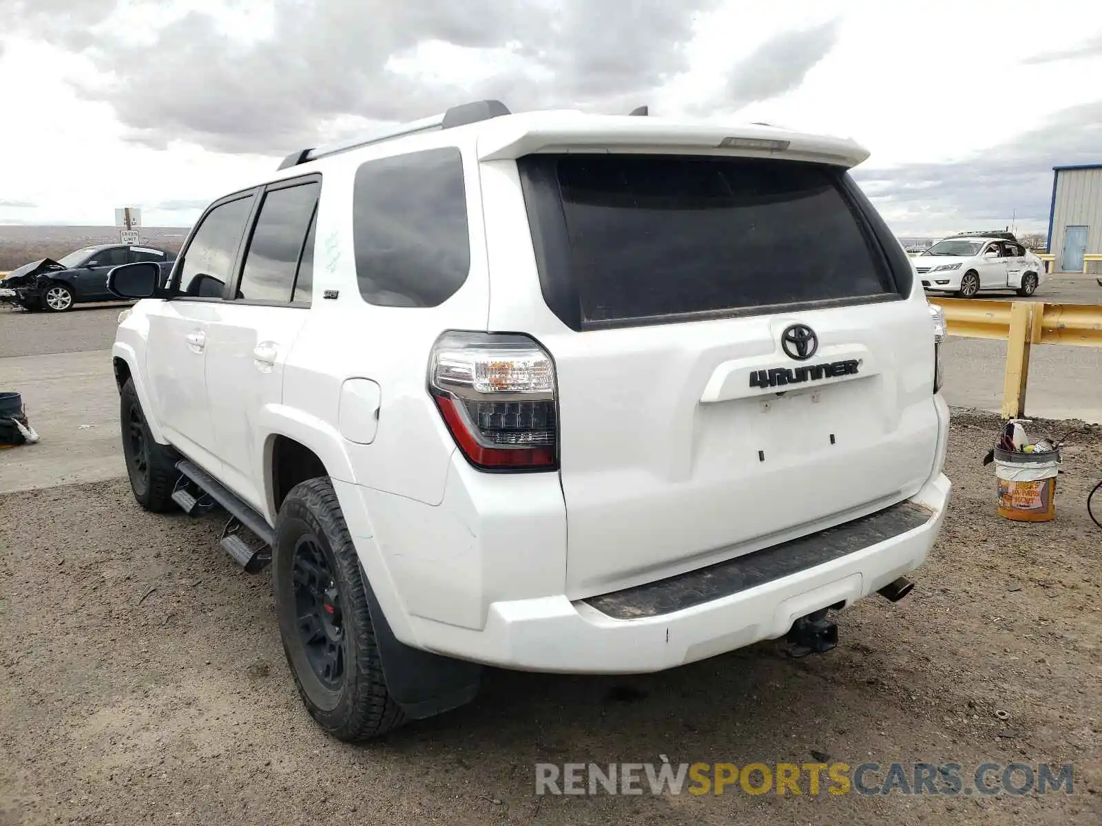 3 Photograph of a damaged car JTEBU5JR8K5710062 TOYOTA 4RUNNER 2019