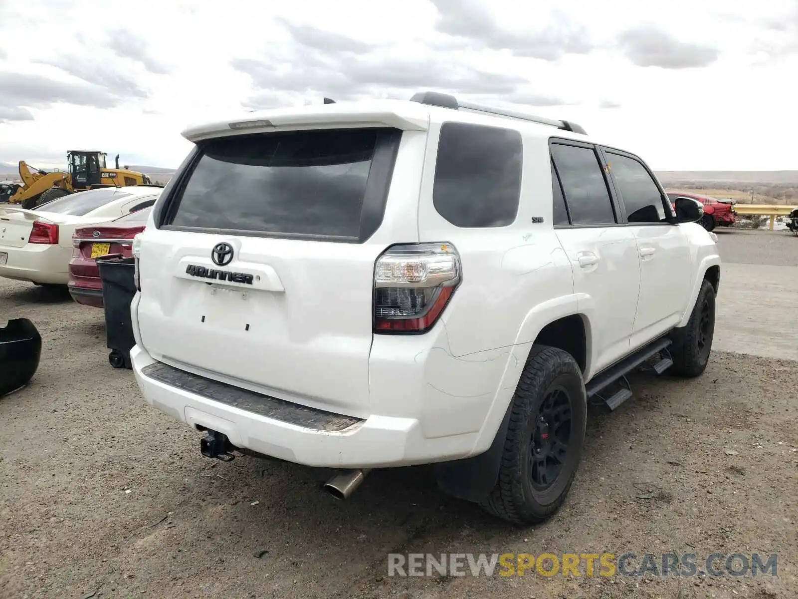 4 Photograph of a damaged car JTEBU5JR8K5710062 TOYOTA 4RUNNER 2019