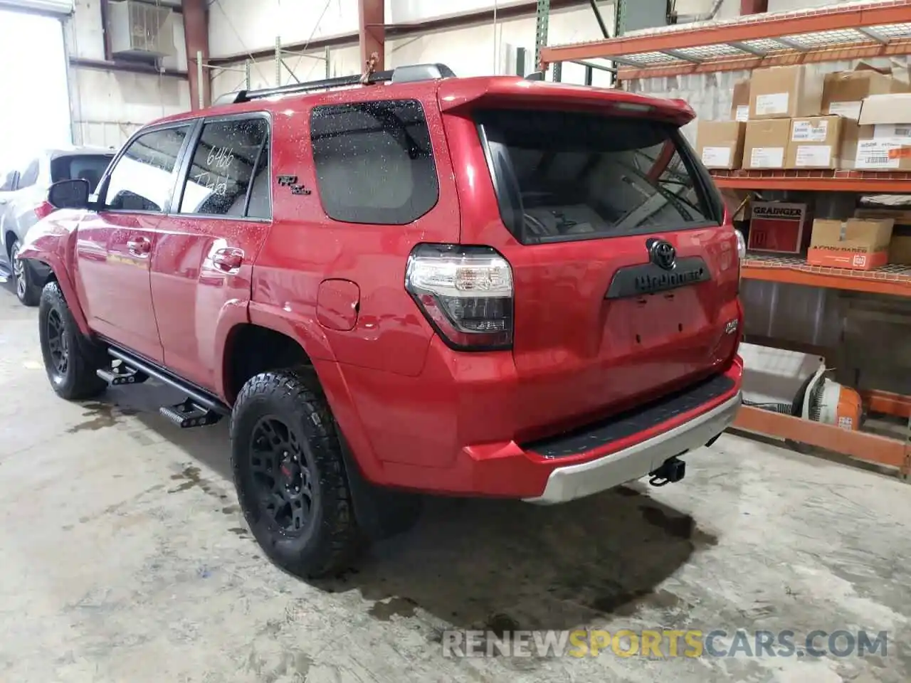 3 Фотография поврежденного автомобиля JTEBU5JR8K5711888 TOYOTA 4RUNNER 2019