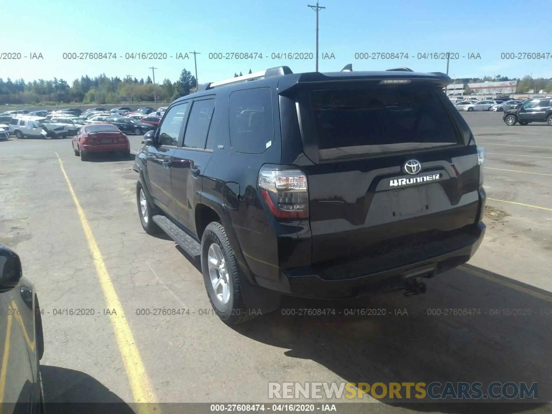 3 Фотография поврежденного автомобиля JTEBU5JR8K5712426 TOYOTA 4RUNNER 2019