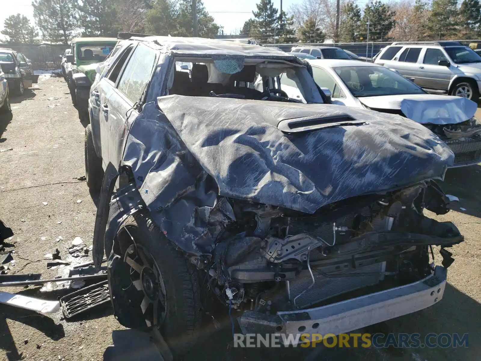 9 Photograph of a damaged car JTEBU5JR8K5713625 TOYOTA 4RUNNER 2019