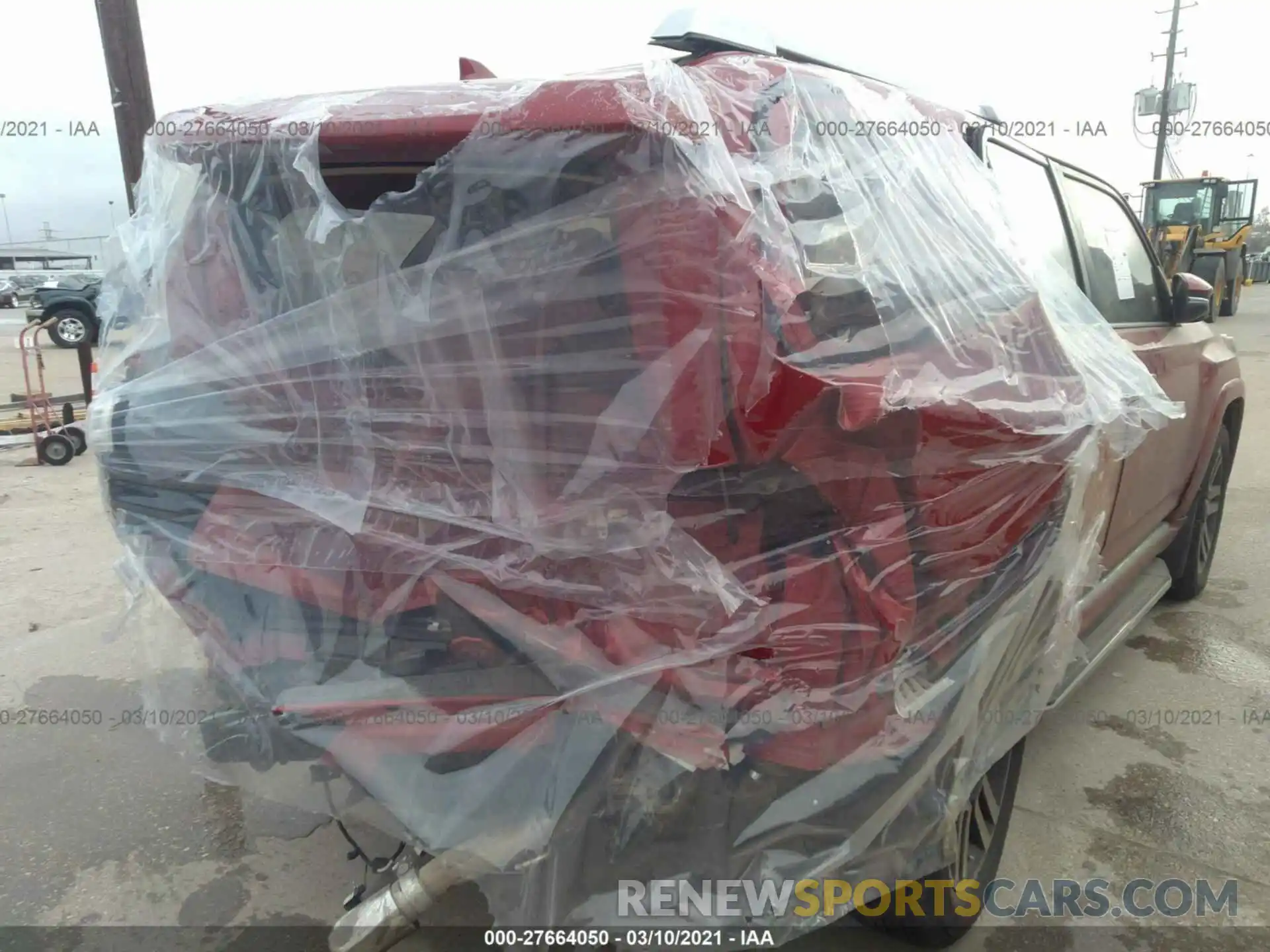 6 Photograph of a damaged car JTEBU5JR8K5722440 TOYOTA 4RUNNER 2019