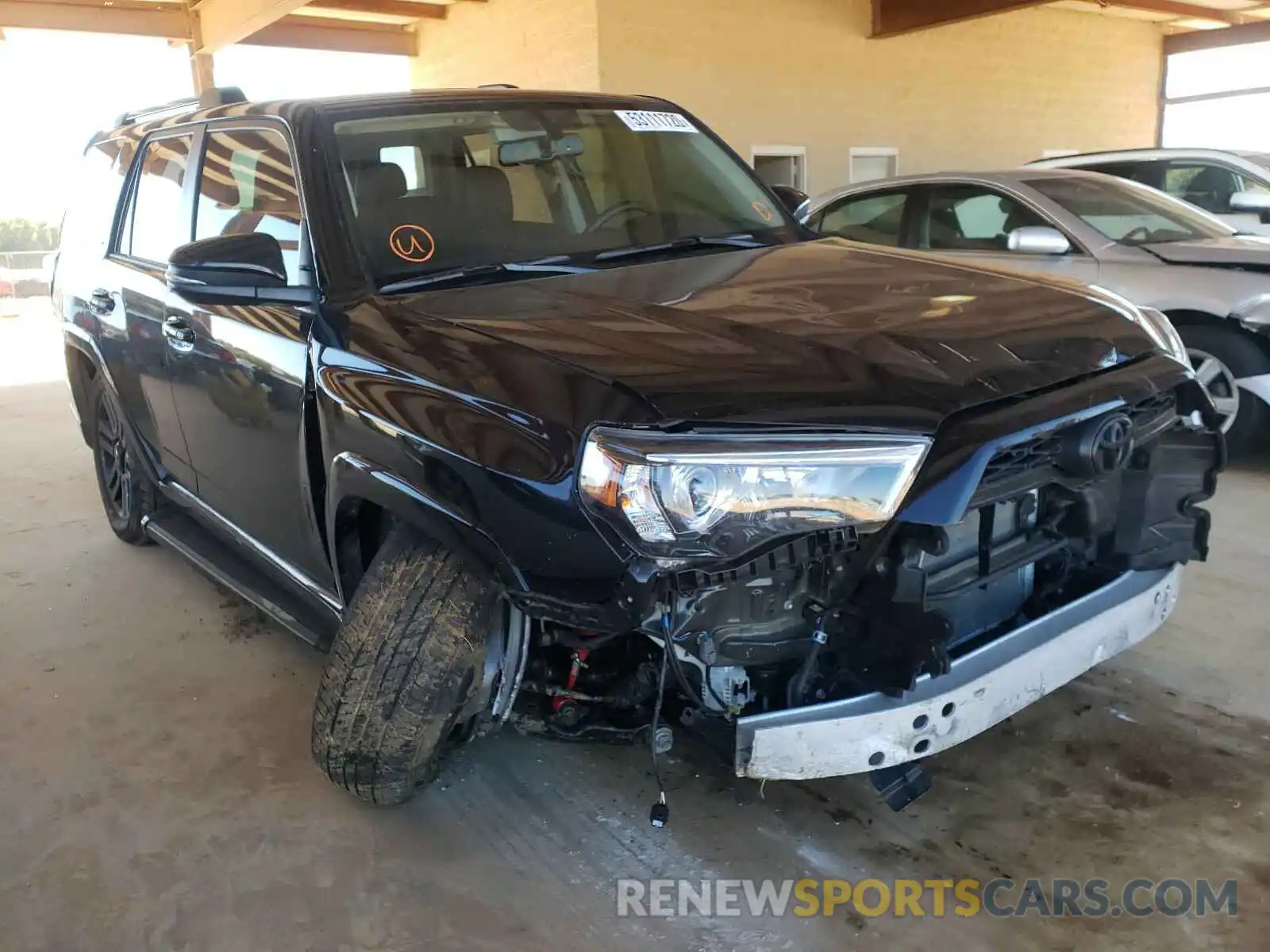 1 Photograph of a damaged car JTEBU5JR8K5723569 TOYOTA 4RUNNER 2019