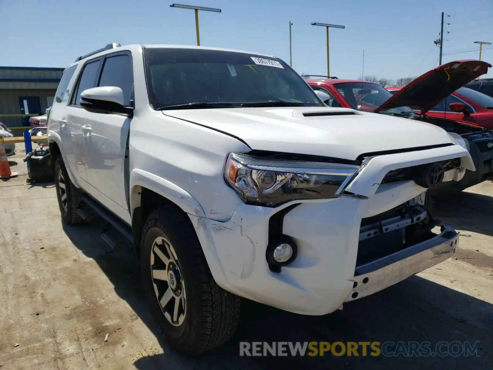 1 Photograph of a damaged car JTEBU5JR8K5723698 TOYOTA 4RUNNER 2019