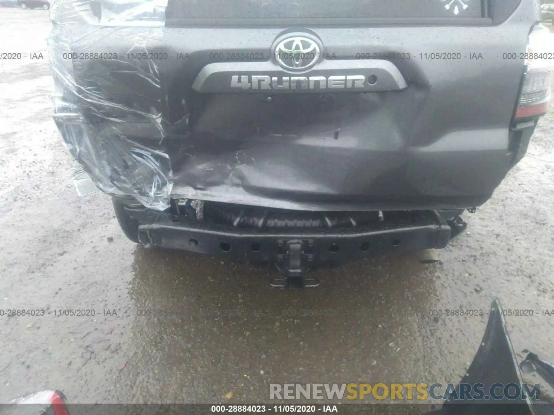 6 Photograph of a damaged car JTEBU5JR8K5723992 TOYOTA 4RUNNER 2019