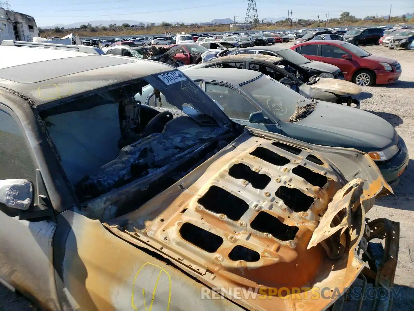 9 Фотография поврежденного автомобиля JTEBU5JR8K5728304 TOYOTA 4RUNNER 2019