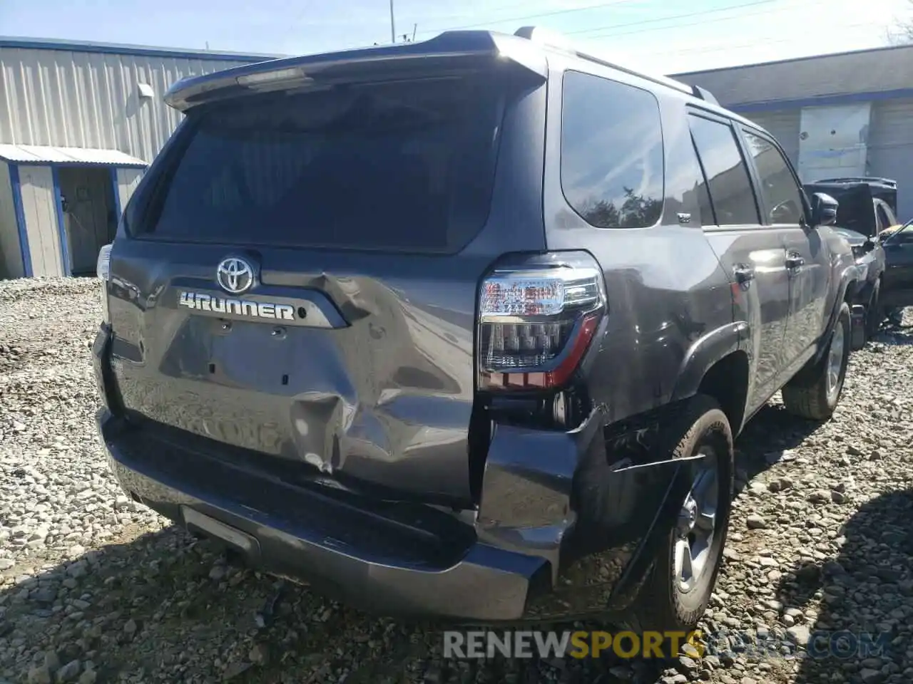 4 Фотография поврежденного автомобиля JTEBU5JR8K5730473 TOYOTA 4RUNNER 2019