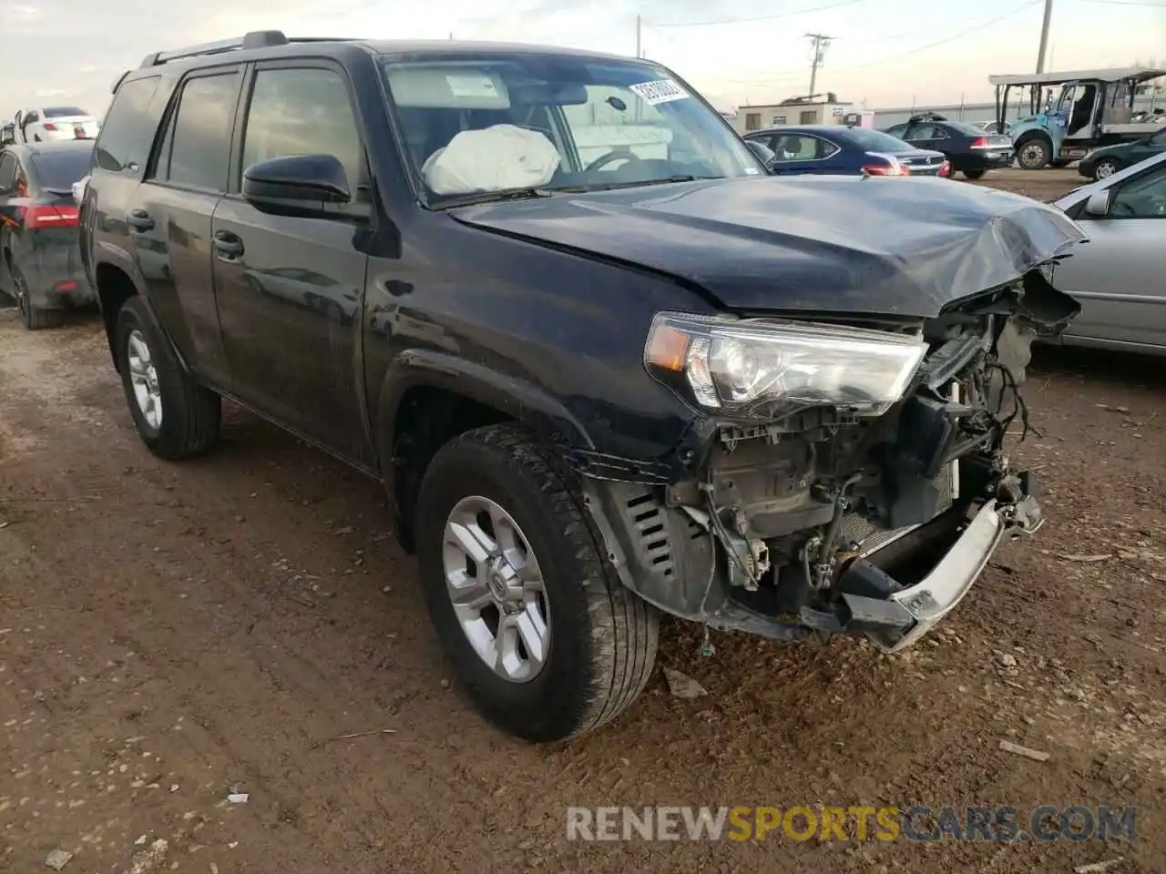 1 Photograph of a damaged car JTEBU5JR8K5730487 TOYOTA 4RUNNER 2019