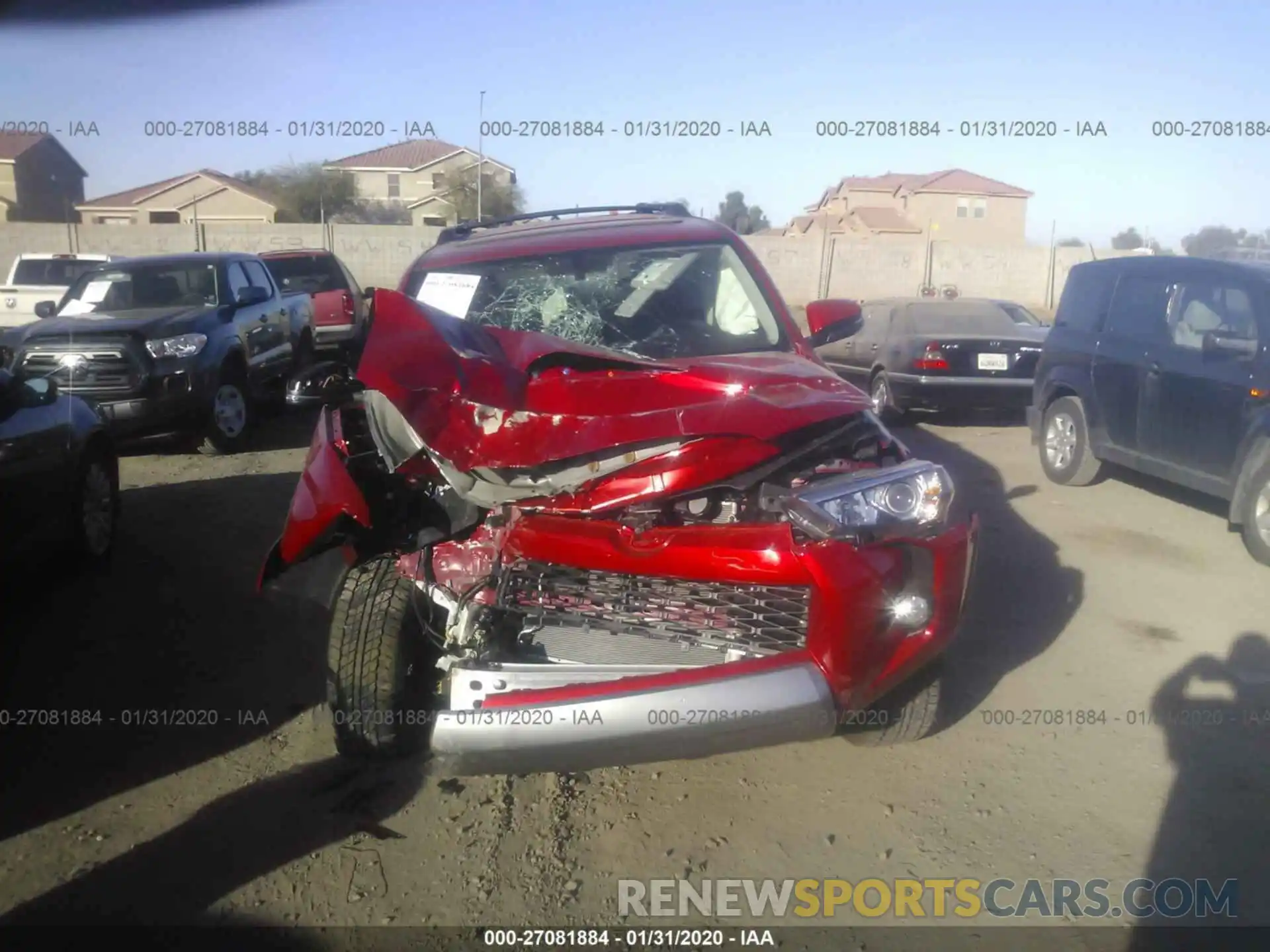 6 Photograph of a damaged car JTEBU5JR8K5731736 TOYOTA 4RUNNER 2019