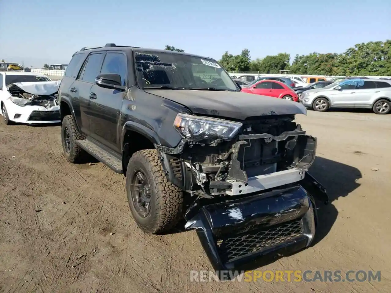 1 Photograph of a damaged car JTEBU5JR8K5733602 TOYOTA 4RUNNER 2019