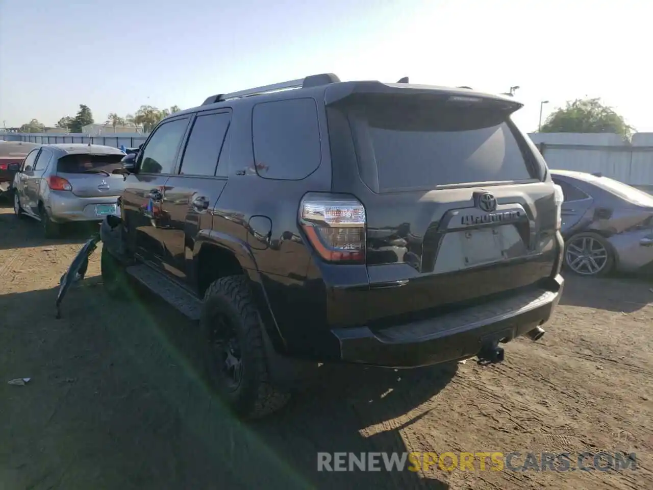 3 Photograph of a damaged car JTEBU5JR8K5733602 TOYOTA 4RUNNER 2019