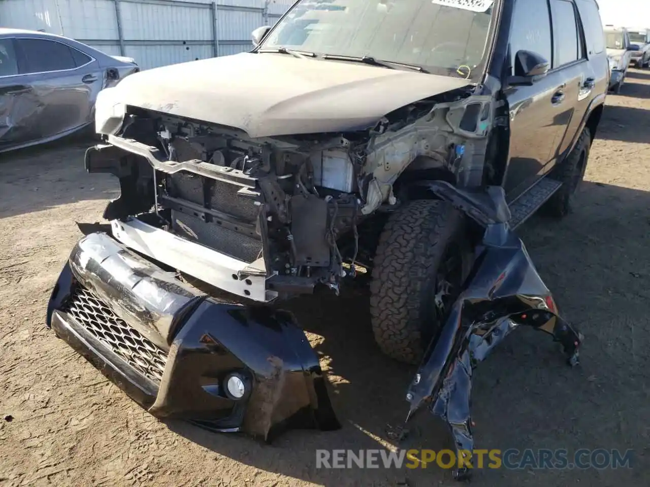 9 Photograph of a damaged car JTEBU5JR8K5733602 TOYOTA 4RUNNER 2019