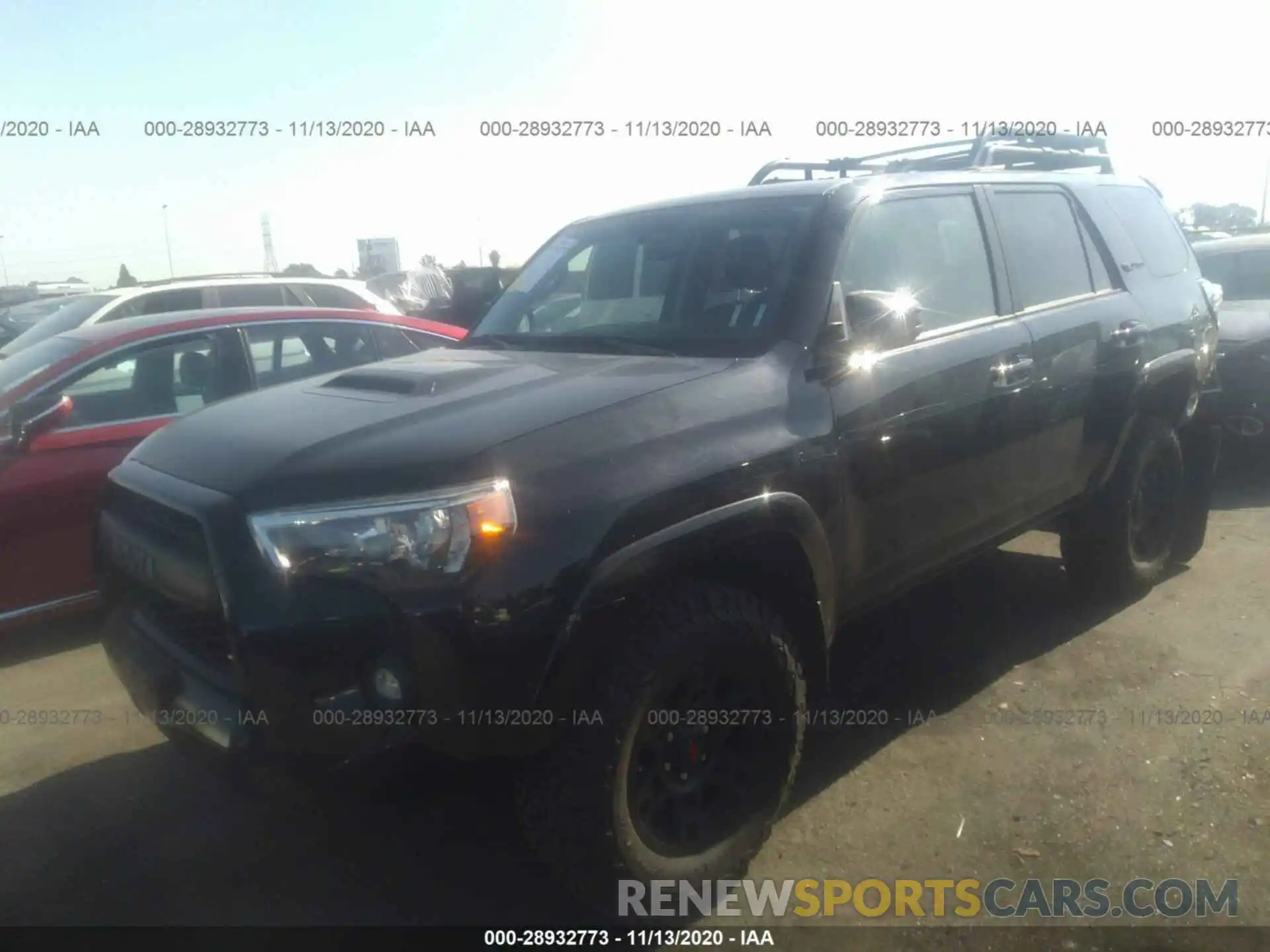 2 Photograph of a damaged car JTEBU5JR9K5612643 TOYOTA 4RUNNER 2019