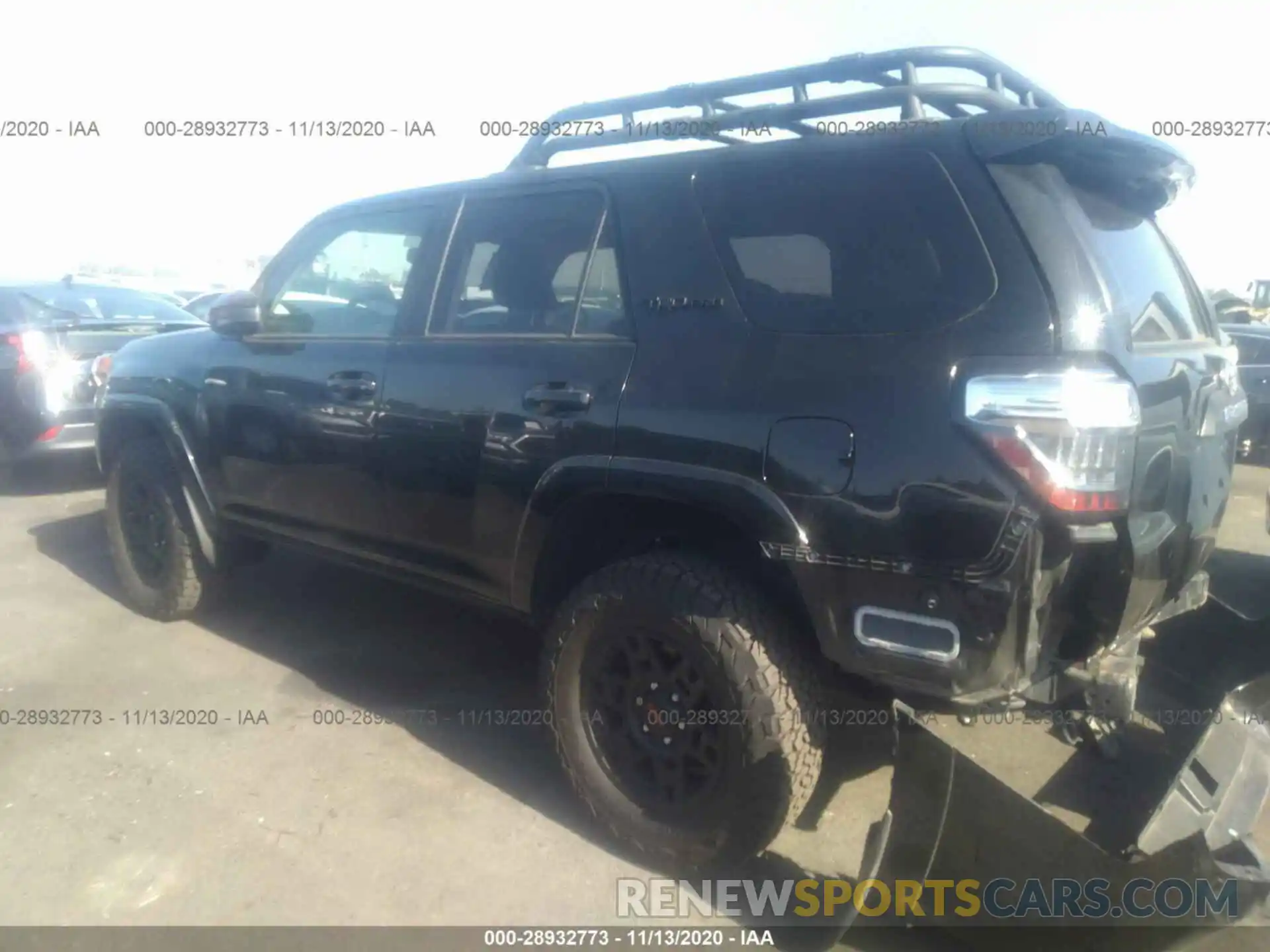 3 Photograph of a damaged car JTEBU5JR9K5612643 TOYOTA 4RUNNER 2019