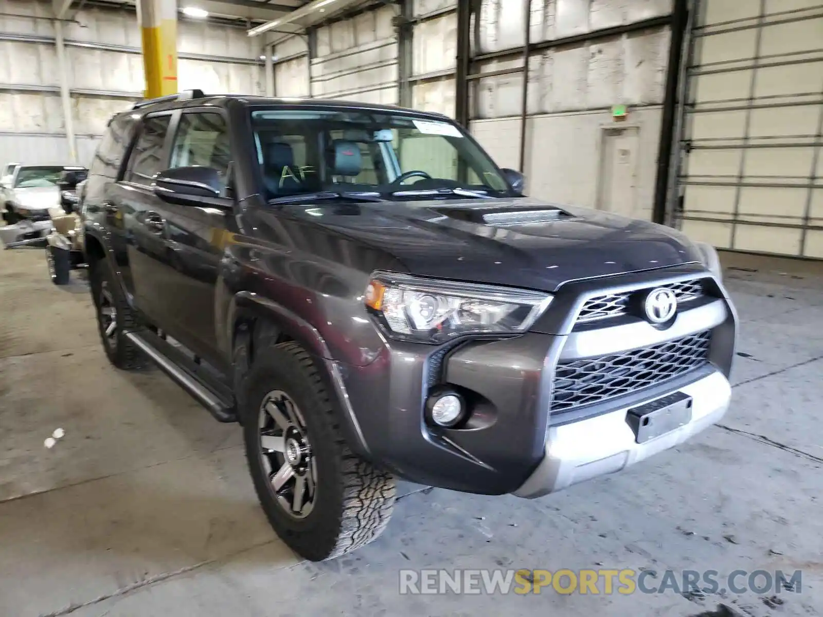 1 Photograph of a damaged car JTEBU5JR9K5612920 TOYOTA 4RUNNER 2019