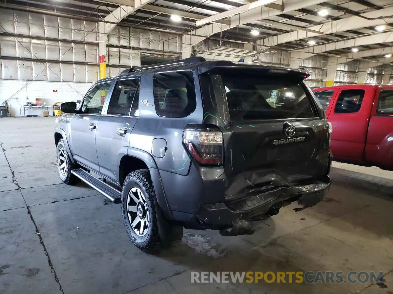 3 Photograph of a damaged car JTEBU5JR9K5612920 TOYOTA 4RUNNER 2019