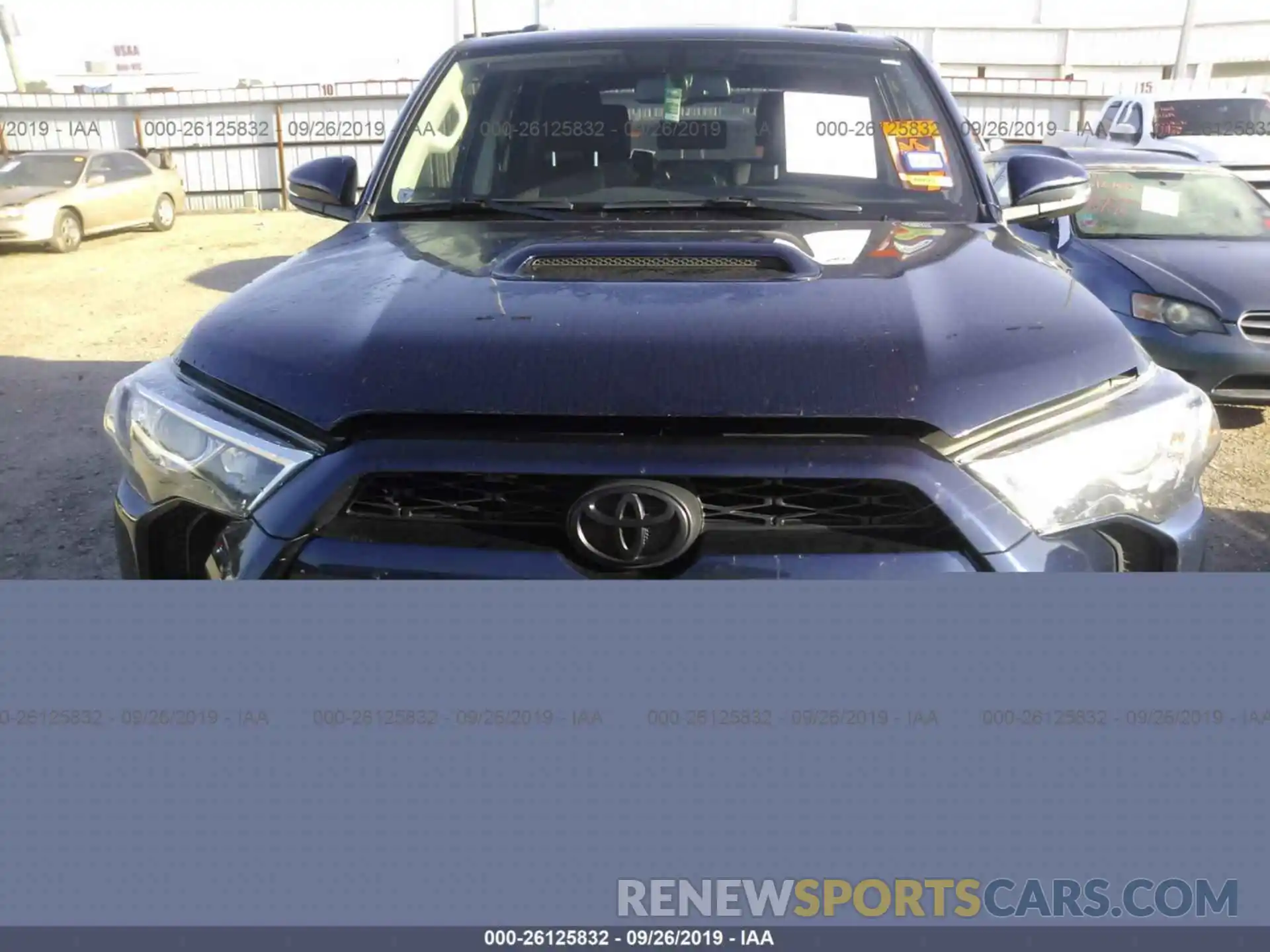 6 Photograph of a damaged car JTEBU5JR9K5614277 TOYOTA 4RUNNER 2019