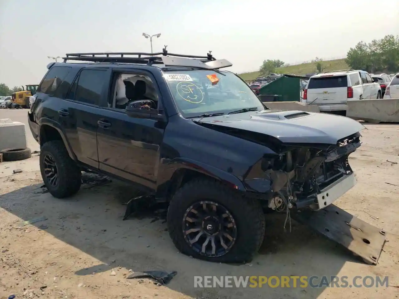 1 Photograph of a damaged car JTEBU5JR9K5616384 TOYOTA 4RUNNER 2019