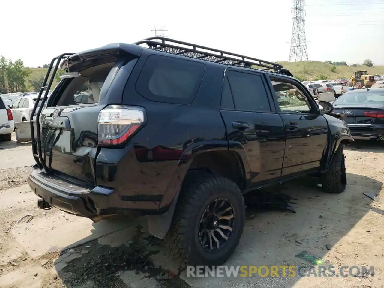 4 Photograph of a damaged car JTEBU5JR9K5616384 TOYOTA 4RUNNER 2019