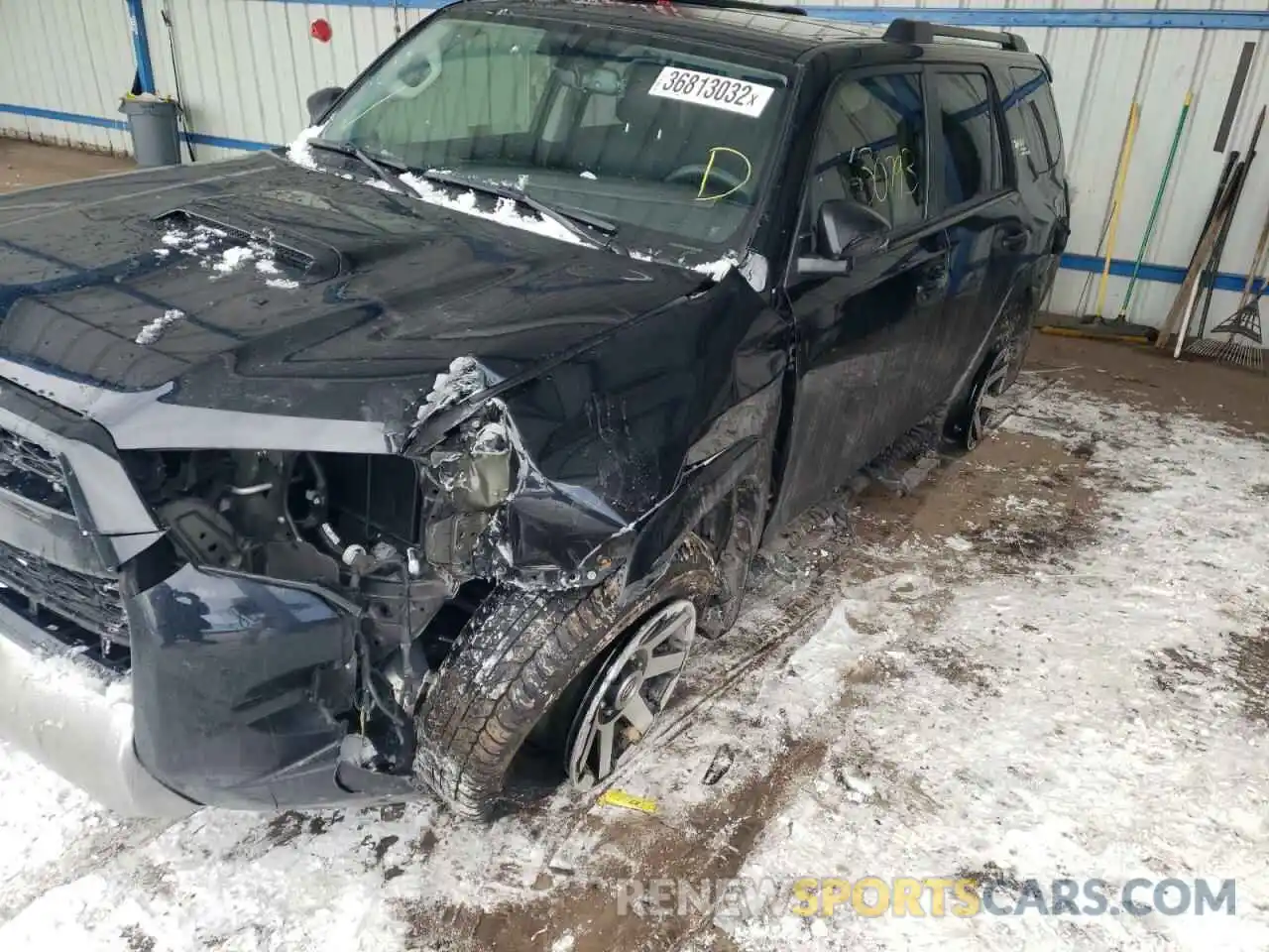 9 Photograph of a damaged car JTEBU5JR9K5617843 TOYOTA 4RUNNER 2019