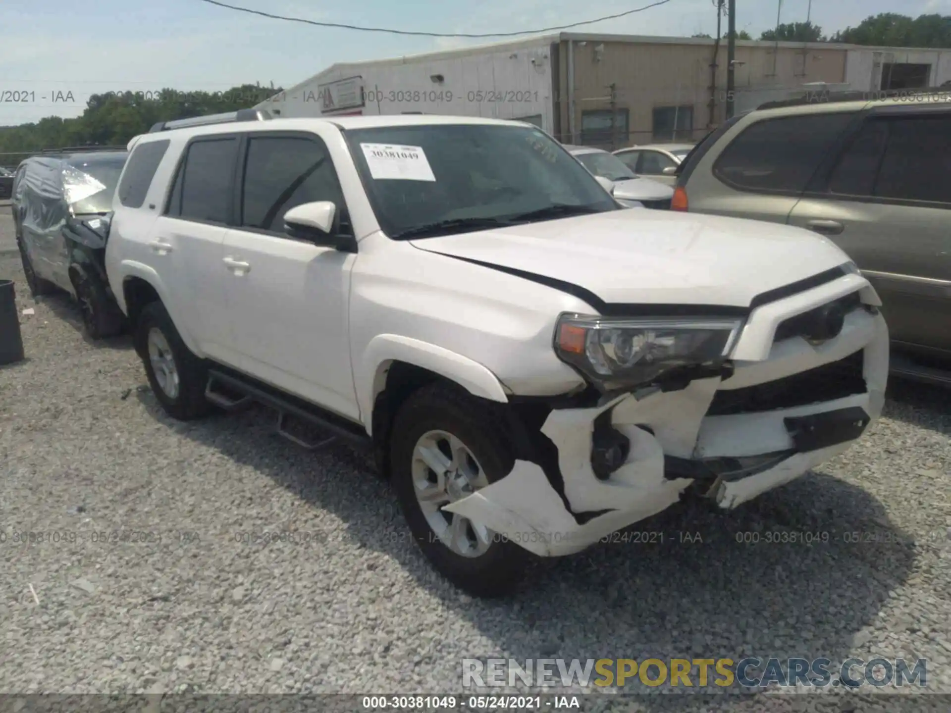 1 Photograph of a damaged car JTEBU5JR9K5617986 TOYOTA 4RUNNER 2019