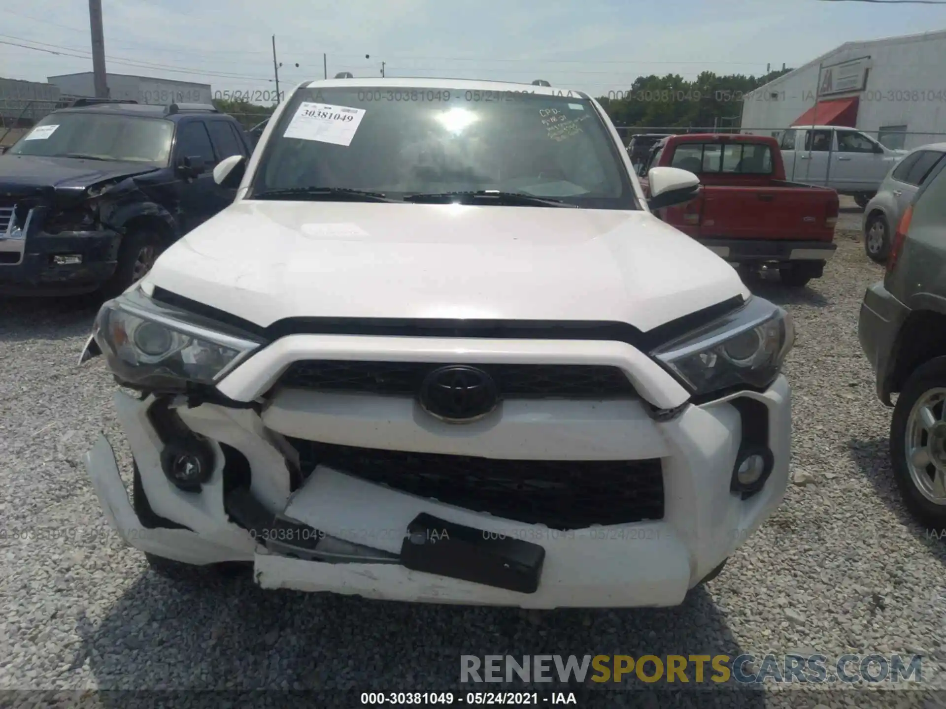 6 Photograph of a damaged car JTEBU5JR9K5617986 TOYOTA 4RUNNER 2019