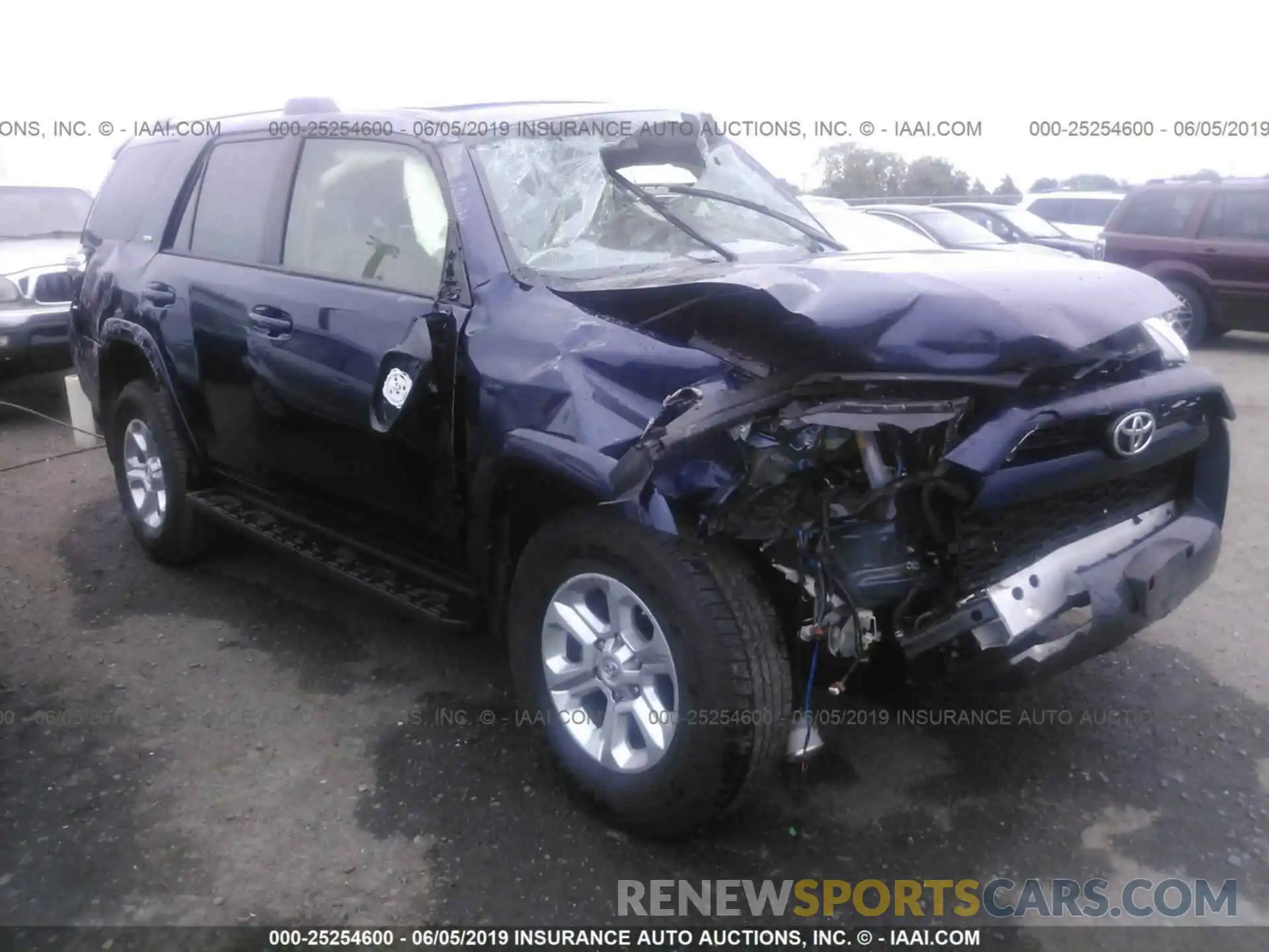 6 Photograph of a damaged car JTEBU5JR9K5618443 TOYOTA 4RUNNER 2019