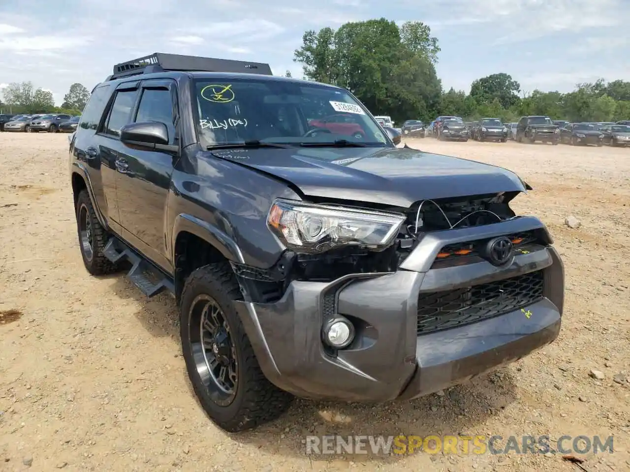 1 Фотография поврежденного автомобиля JTEBU5JR9K5622508 TOYOTA 4RUNNER 2019