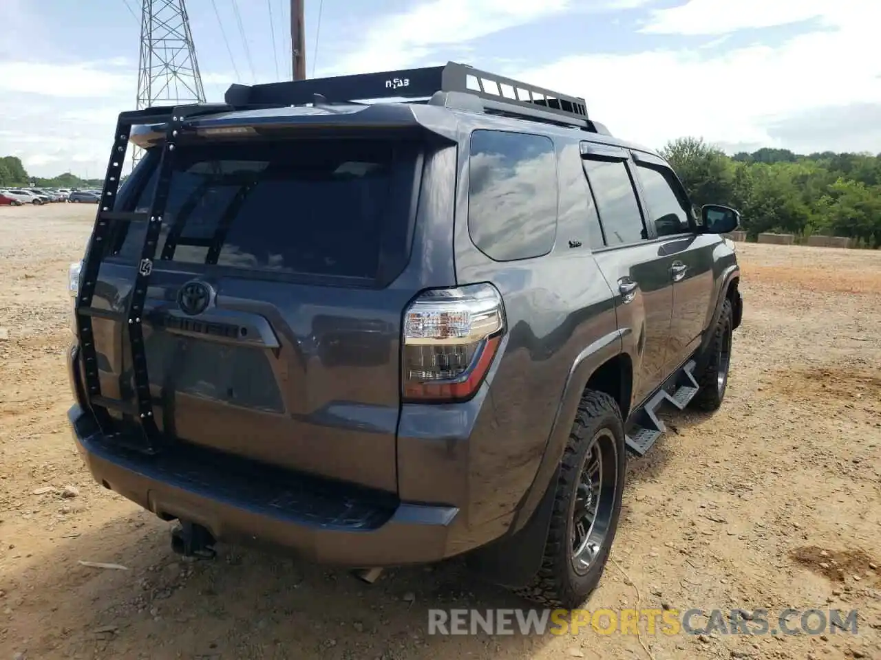 4 Фотография поврежденного автомобиля JTEBU5JR9K5622508 TOYOTA 4RUNNER 2019