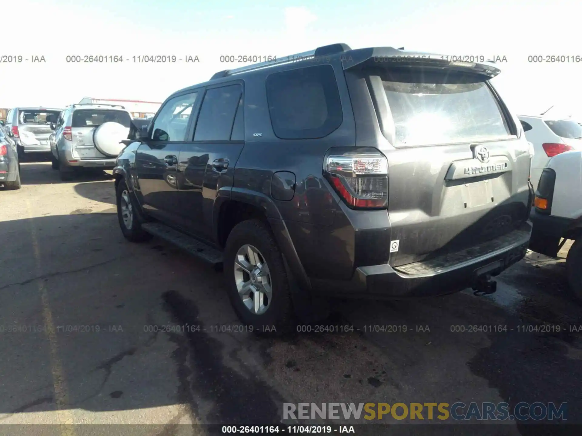 3 Photograph of a damaged car JTEBU5JR9K5623206 TOYOTA 4RUNNER 2019