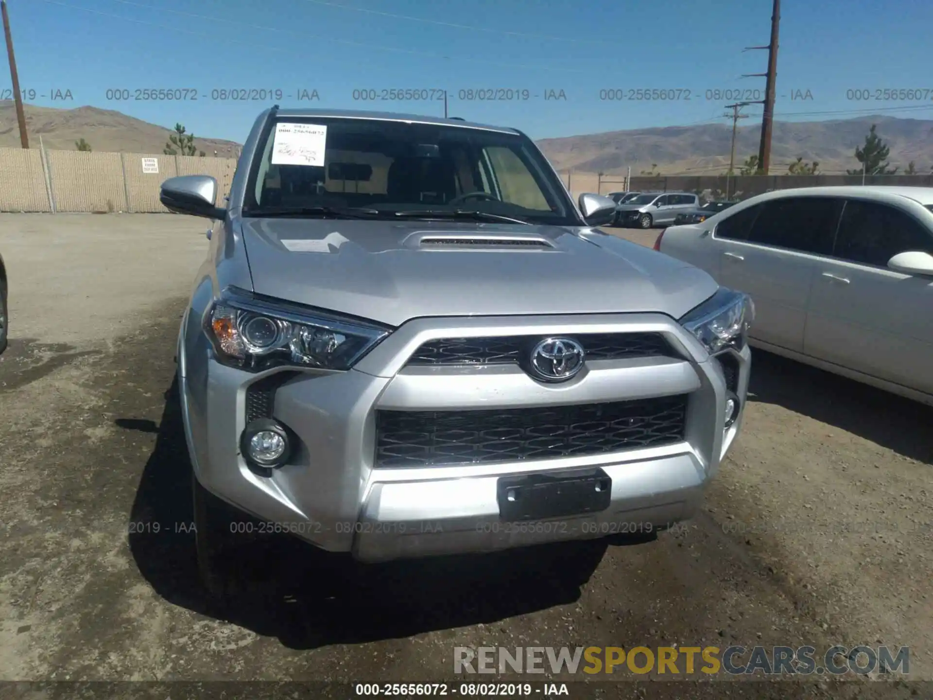 6 Photograph of a damaged car JTEBU5JR9K5623321 TOYOTA 4RUNNER 2019