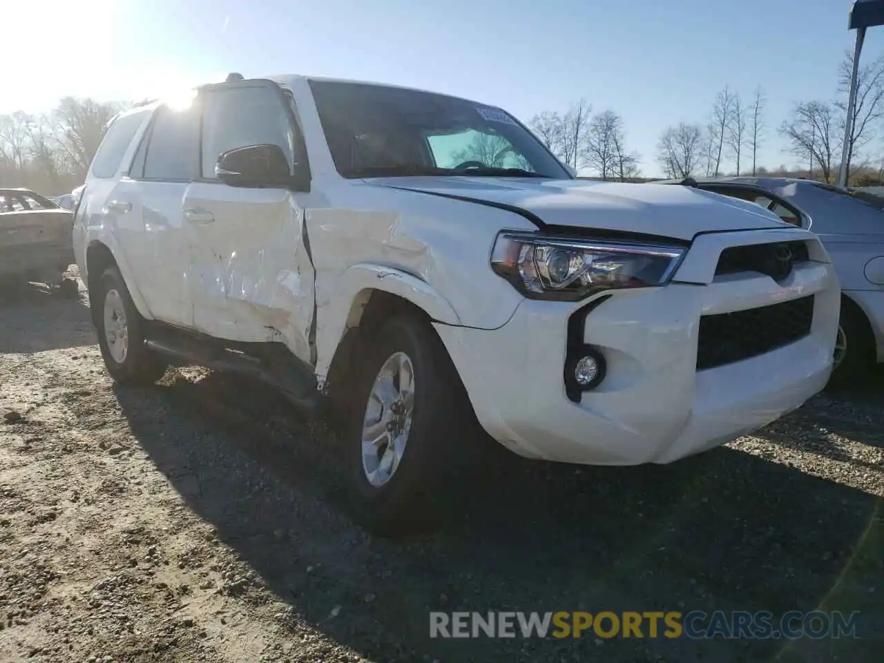 1 Photograph of a damaged car JTEBU5JR9K5623903 TOYOTA 4RUNNER 2019