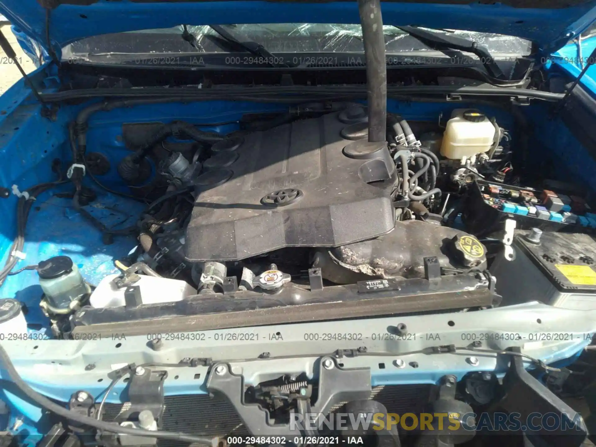 10 Photograph of a damaged car JTEBU5JR9K5627921 TOYOTA 4RUNNER 2019