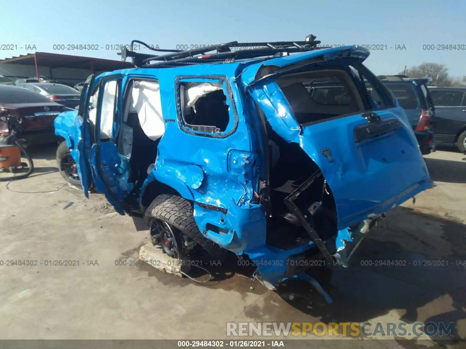 3 Photograph of a damaged car JTEBU5JR9K5627921 TOYOTA 4RUNNER 2019