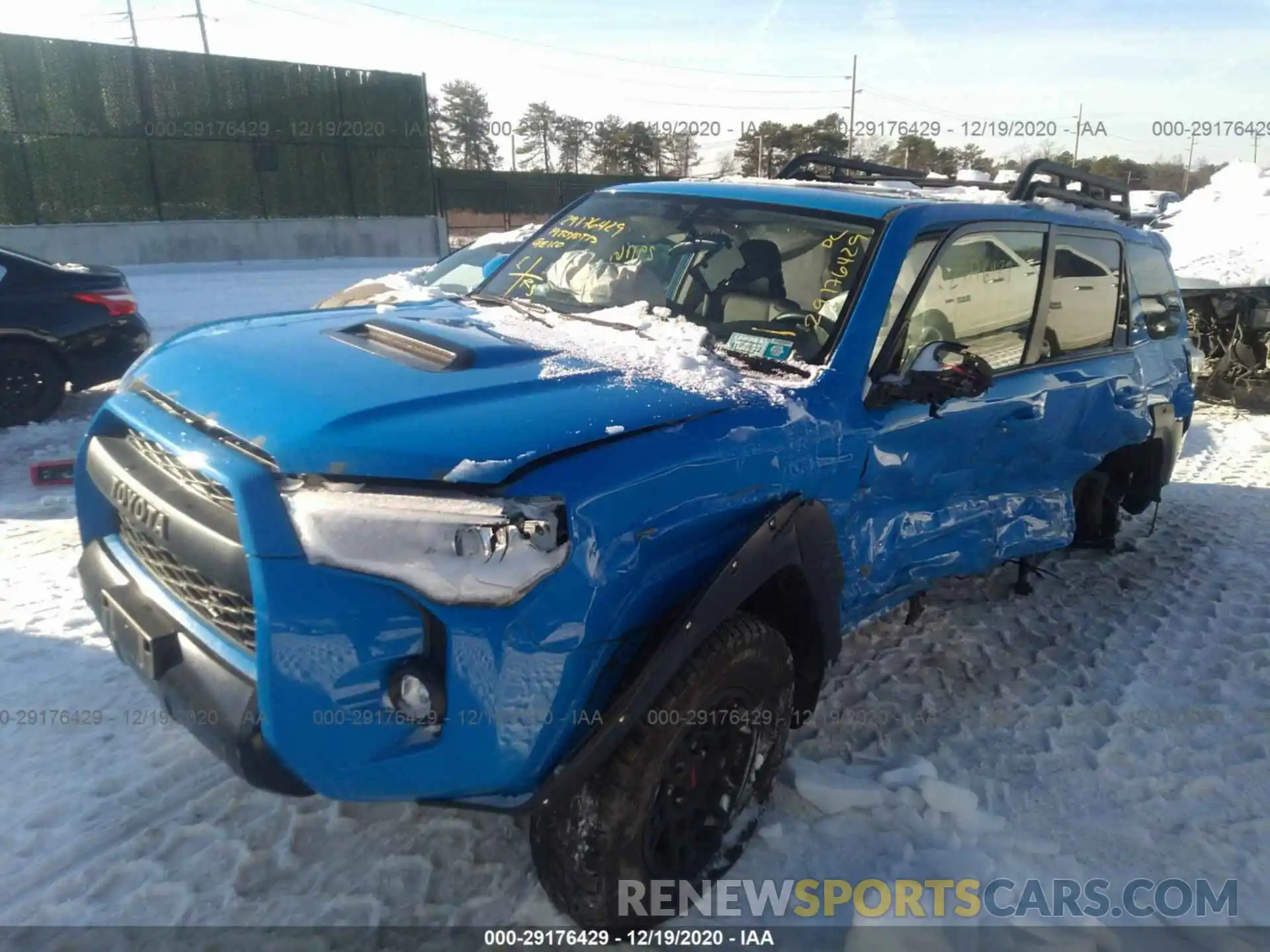 2 Photograph of a damaged car JTEBU5JR9K5627997 TOYOTA 4RUNNER 2019