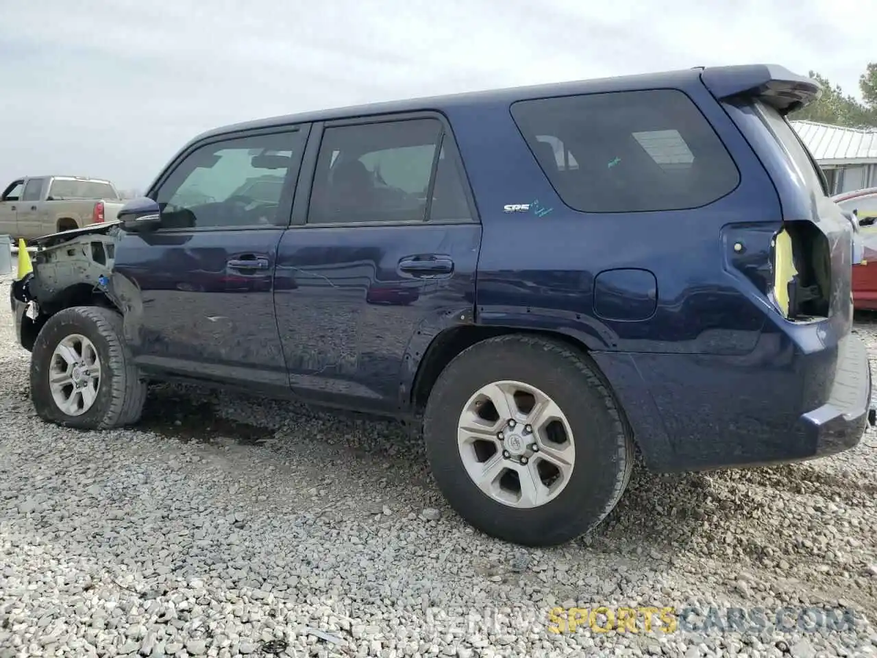 2 Photograph of a damaged car JTEBU5JR9K5628728 TOYOTA 4RUNNER 2019