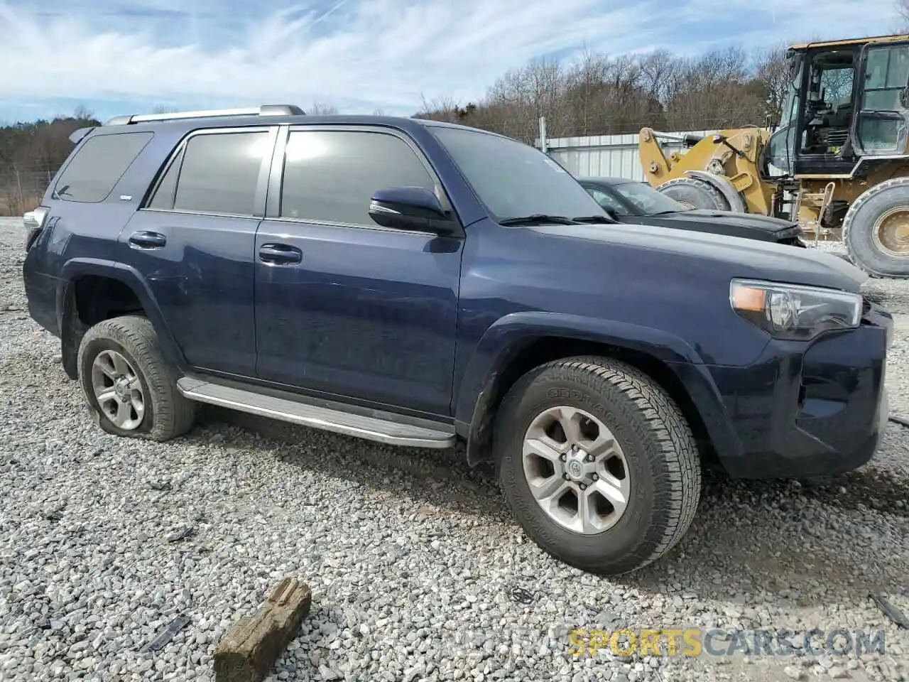 4 Photograph of a damaged car JTEBU5JR9K5628728 TOYOTA 4RUNNER 2019