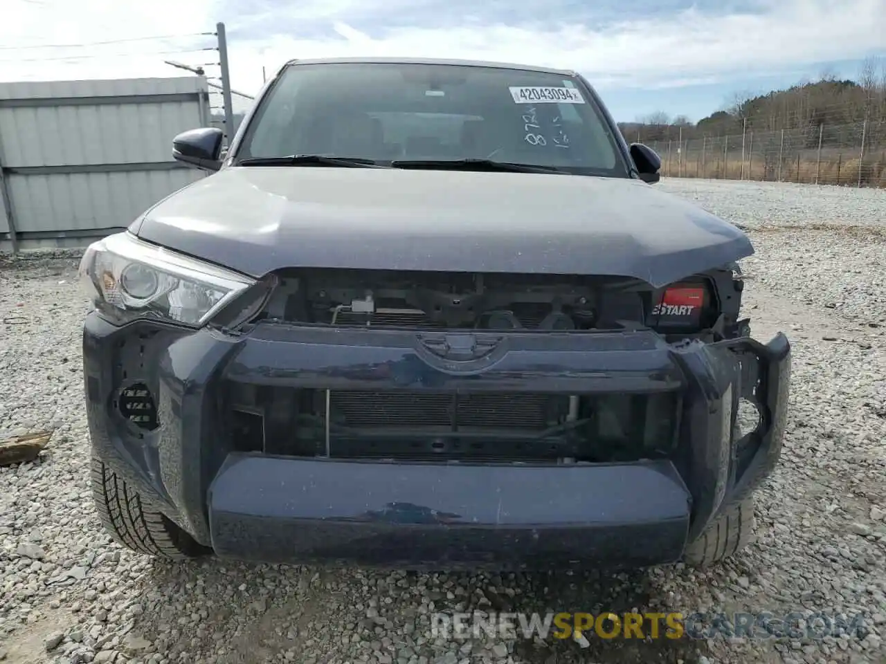 5 Photograph of a damaged car JTEBU5JR9K5628728 TOYOTA 4RUNNER 2019