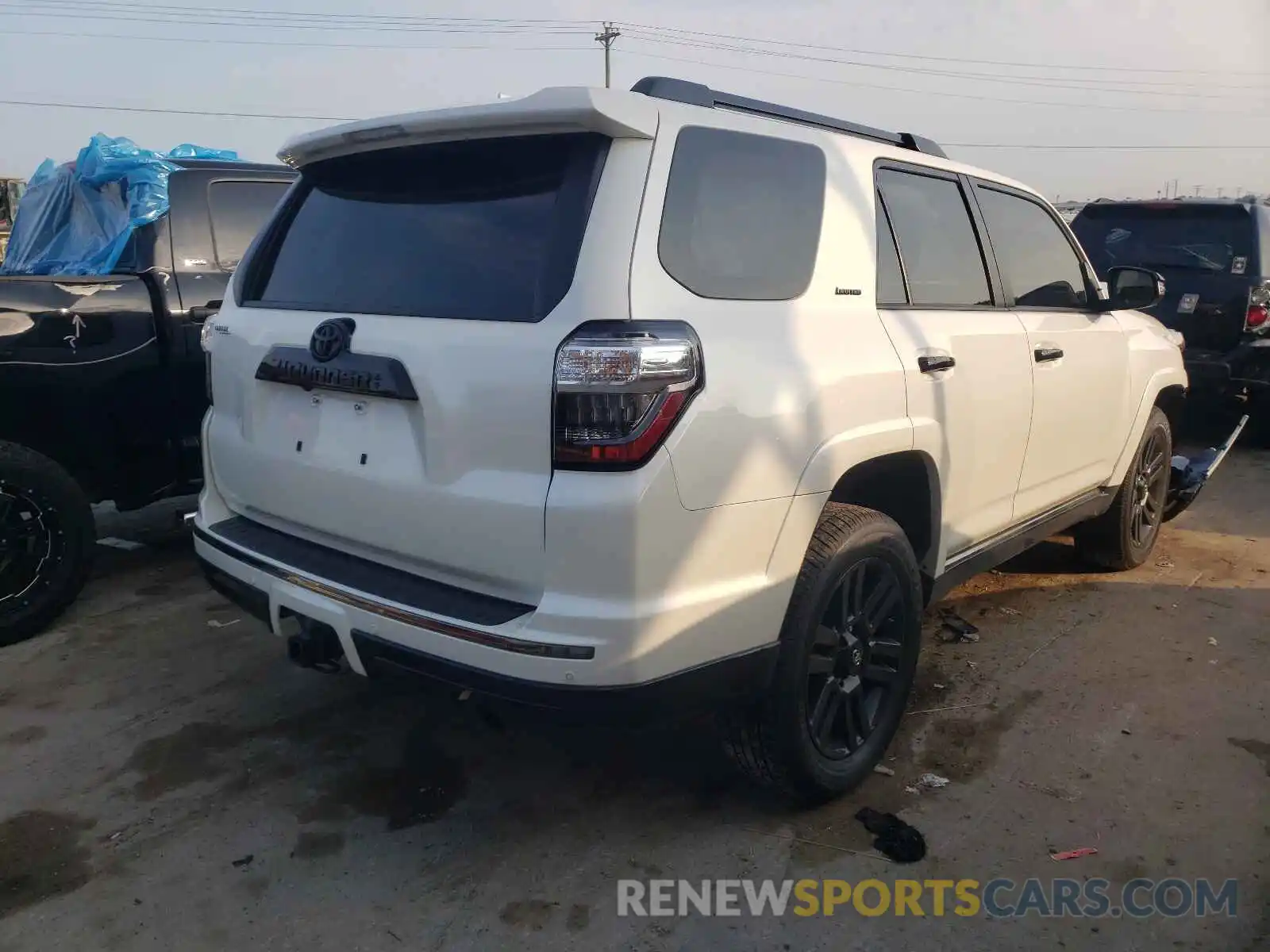 4 Фотография поврежденного автомобиля JTEBU5JR9K5632214 TOYOTA 4RUNNER 2019