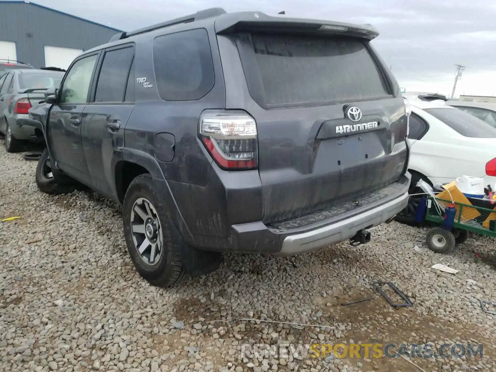 3 Photograph of a damaged car JTEBU5JR9K5632925 TOYOTA 4RUNNER 2019