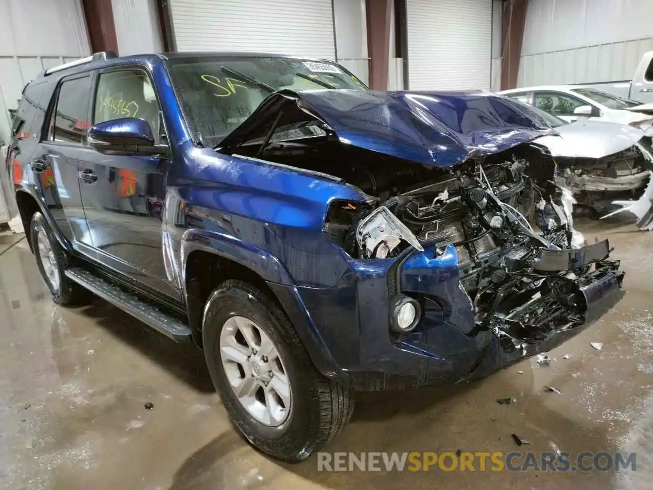 1 Photograph of a damaged car JTEBU5JR9K5634223 TOYOTA 4RUNNER 2019