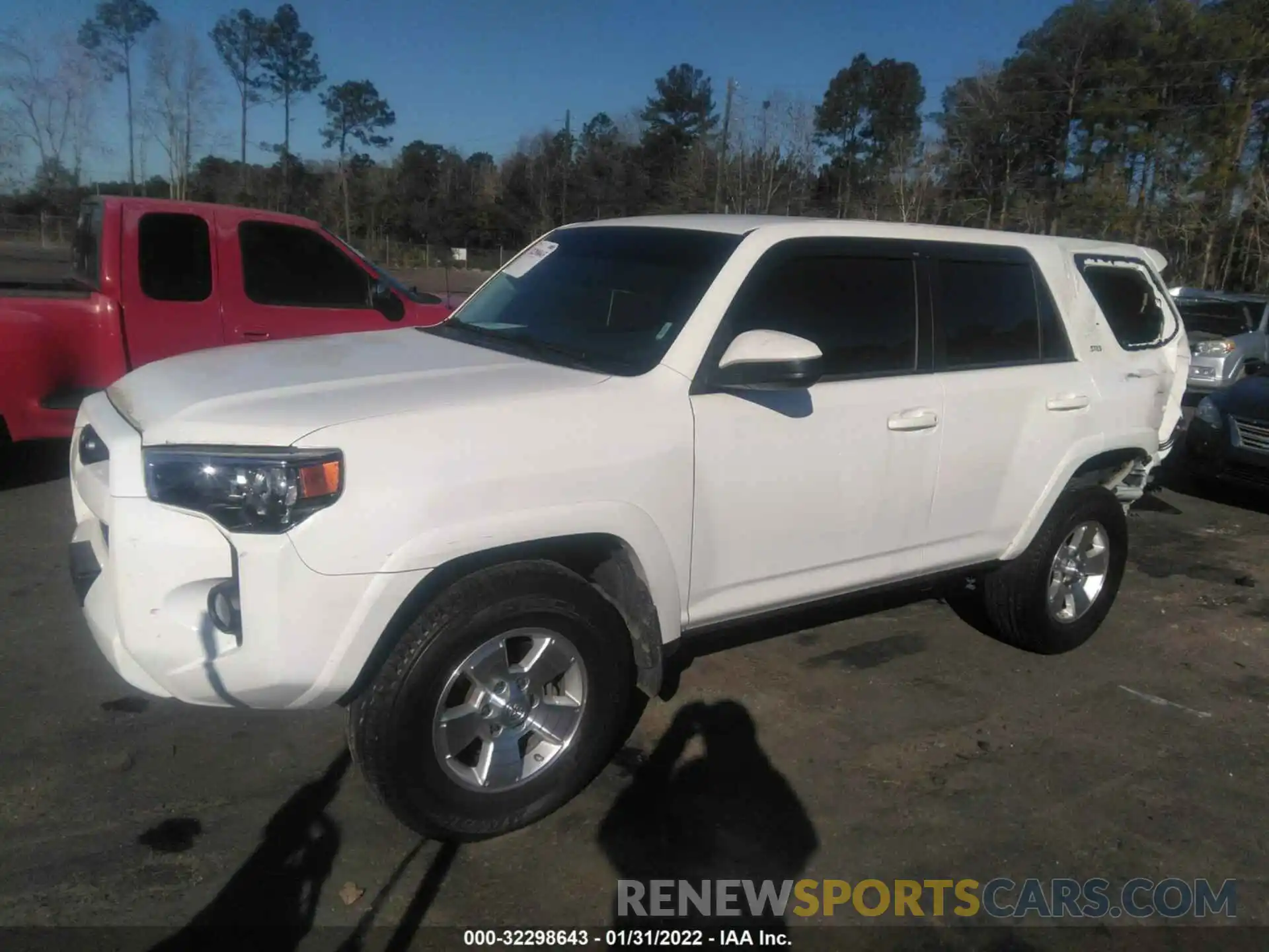 2 Photograph of a damaged car JTEBU5JR9K5634772 TOYOTA 4RUNNER 2019